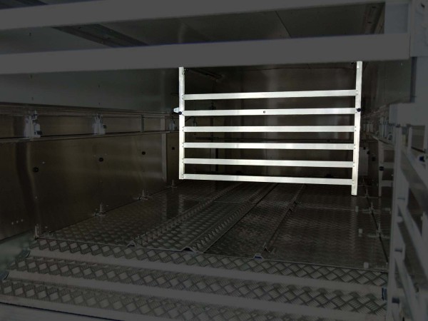 Ifor Williams Quertrennung klein TA5G, Doppelstock Oberteil B/H: 156x183 cm