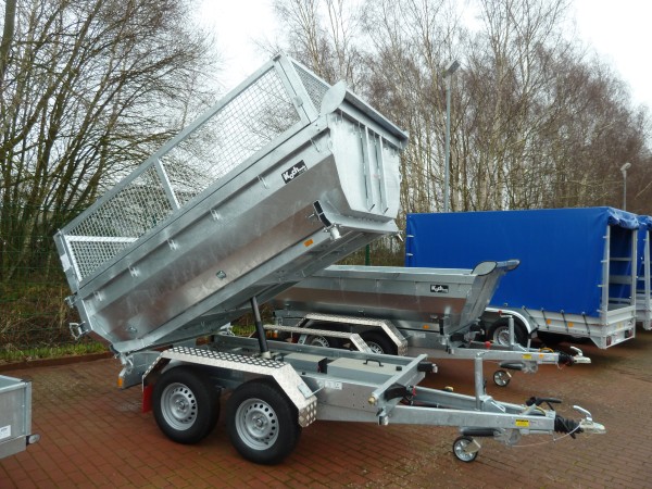 Pongratz Mulden Heckkipper PMK 3000 160x300cm 3,5t|Elektro|Pongratz|Gitter