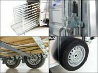 Vorschau: Ifor Williams Viehanhänger TA5 10x6 156x311cm Höhe:183 2,7t|Rampe/Tür Vorschau: Ifor Williams Viehanhänger TA5 10x6 156x311cm Höhe:183 2,7t|Rampe/Tür