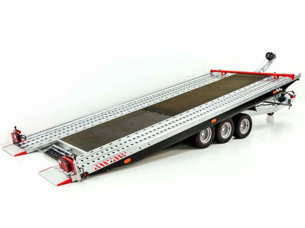 Vezeko Autotrailer Race Master 209x550cm Tridem 3,5t|LB|Holz