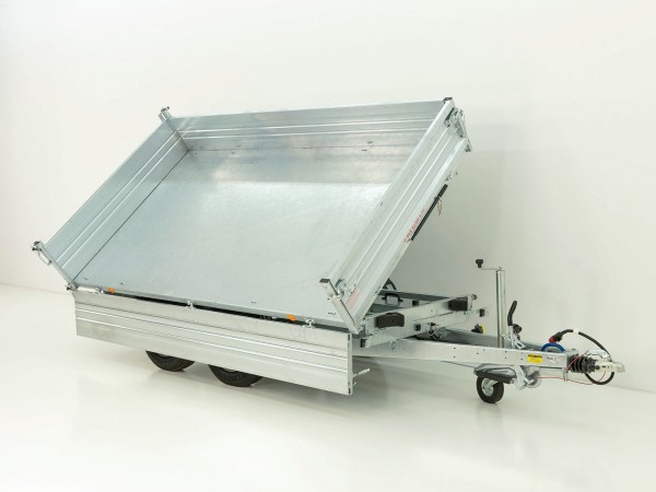 Pongratz Dreiseitenkipper PDK *Stahlbordwände* 176x310cm 3,0t|E-Pumpe