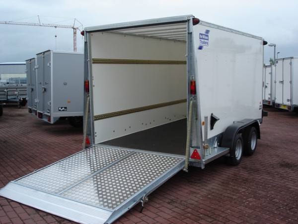 Ifor Williams Kofferanhänger BV 126G 364x173cm H:183cm 3,5t|Klappenkombi