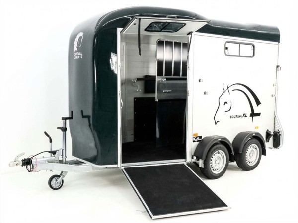Cheval Liberte Pferdeanhänger Touring XL Country|Sattelkammer|Frontausstieg|Anthrazit