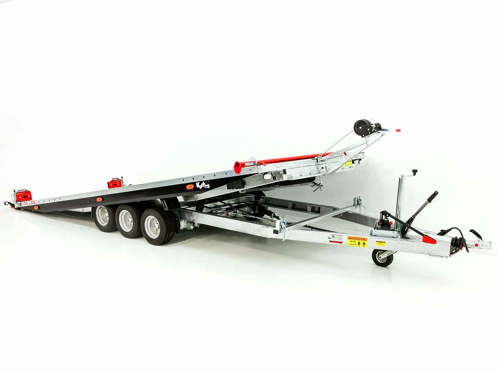 Autotrailer Race Master Alu 208x550cm Tridem 3,5t