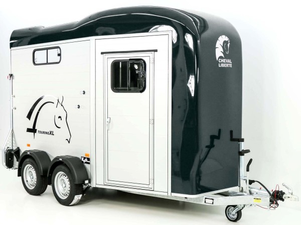 Cheval Liberte Pferdeanhänger Touring XL Country|Sattelkammer|Frontausstieg|Anthrazit