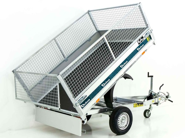Debon Heckkipper DK 150x250cm 1,3t|Hand-Pumpe|Gitter 60cm|Aktion