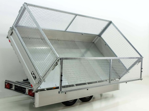 Unsinn Dreiseitenkipper UDK 175x366cm 3,5t|E-Pumpe|Gitter 65cm