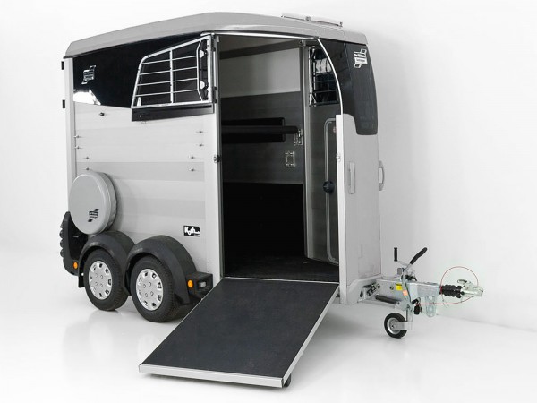 Ifor Williams Pferdeanhänger HBX 403|Frontausstieg|neues Modell|silber