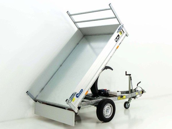 Debon Heckkipper 150x250cm 1,3t|E-Pumpe + Nothandpumpe
