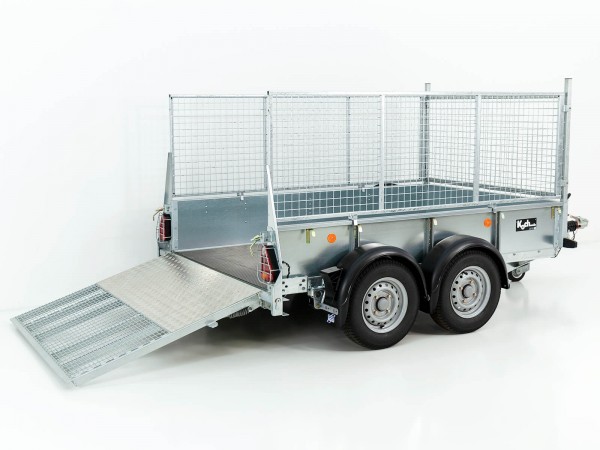 Ifor Williams Baumaschinenanhänger GD 85 158x250 2,7t|Rampe|Gitteraufsatz