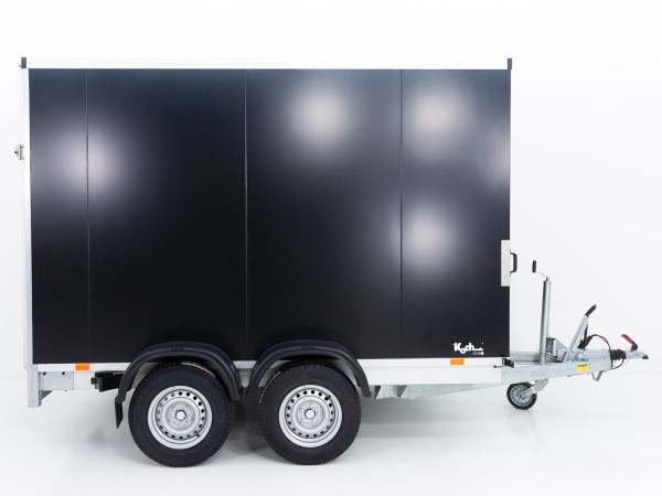 Vezeko Kofferanhänger 180x301cm Höhe:205cm 2,7t|Rampe|schwarz