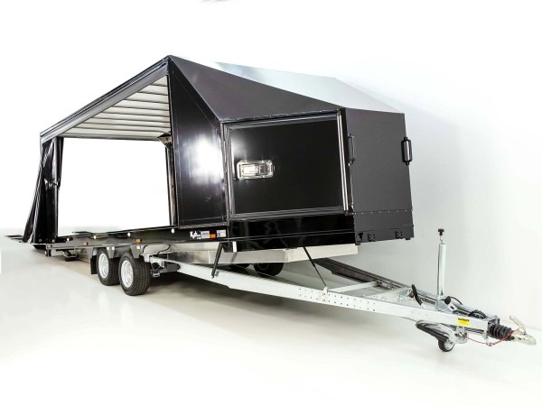 Moetefindt Autotransportanhänger Plane FTP235 235x550 3,5t H:180cm|Rückfahrlicht|Rückfahrkamera|