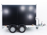 Vorschau: Vezeko Kofferanhänger 180x301cm Höhe:205cm 2,7t|Rampe|schwarz Vorschau: Vezeko Kofferanhänger 180x301cm Höhe:205cm 2,7t|Rampe|schwarz