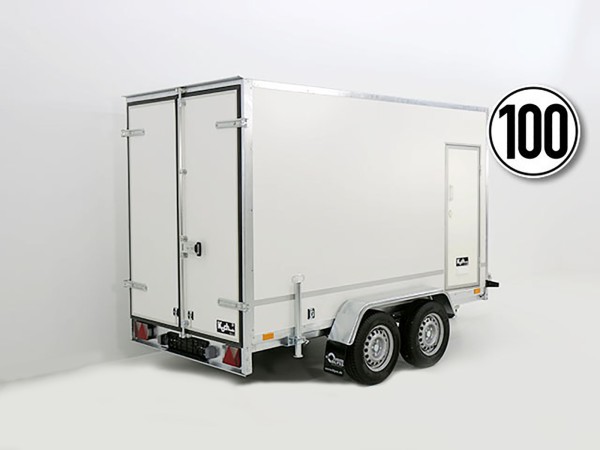 Blyss Kofferanhänger 146x357cm Höhe:180cm 2,7t-mit Tür
