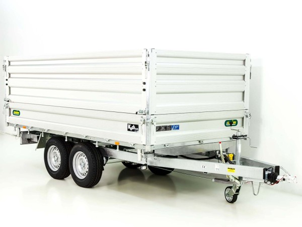 Bordwandaufsatz Alu für Unsinn, Kombiline 204x426 H:75cm