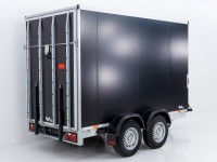 Vorschau: Vezeko Kofferanhänger 180x301cm Höhe:205cm 2,7t|Rampe|schwarz Vorschau: Vezeko Kofferanhänger 180x301cm Höhe:205cm 2,7t|Rampe|schwarz