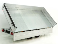 Unsinn Dreiseitenkipper UDK-S- 175x366cm 3,5t|E-Pumpe|Stahlbordwand 400 mm