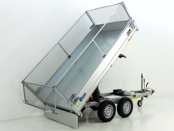 Debon Heckkipper 155x305cm 2,0t|E+ Not Handpumpe |Gitter 60cm|AKTION