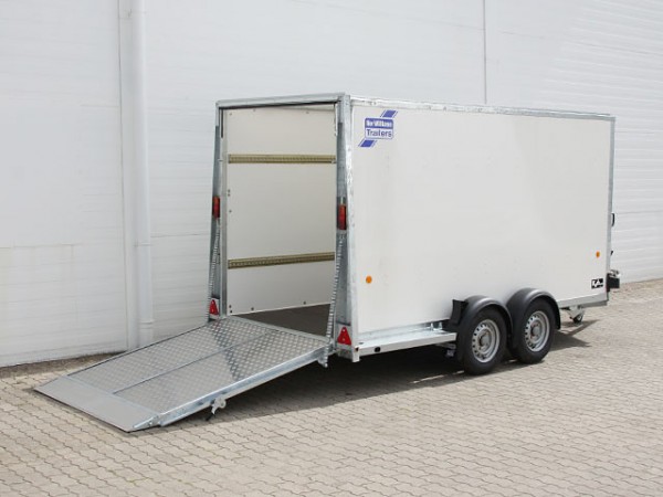 Ifor Williams Kofferanhänger 125G 147x364x183 2,7t|Klappenkombi