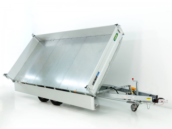 Unsinn Dreiseitenkipper UDK Profi 204x426 3,5t|E-Pumpe|Rampentunnel