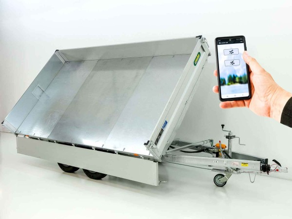 Unsinn Dreiseitenkipper UDK Smart Edition 204x366 3,5t|E-Pumpe|Rampe