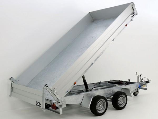 Variant Dreiseitenkipper VDK 170x320 3,0t|Blattfedern|E-Pumpe|Rampentunnel