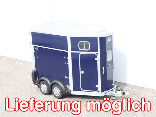 Ifor Williams Pferdeanhänger HB506|Sattelkammer|blau