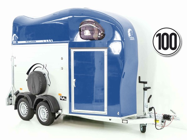 Cheval Liberte Pferdeanhänger GOLD One 1,5er| Pullman-Fahrwerk| blau