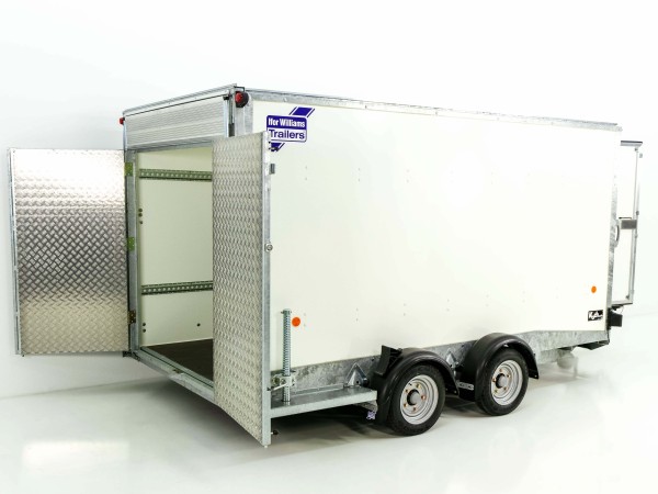 Ifor Williams Kofferanhänger BV 126G 173x360cm H:183cm 3,5t|Klappenkombi|AKTION