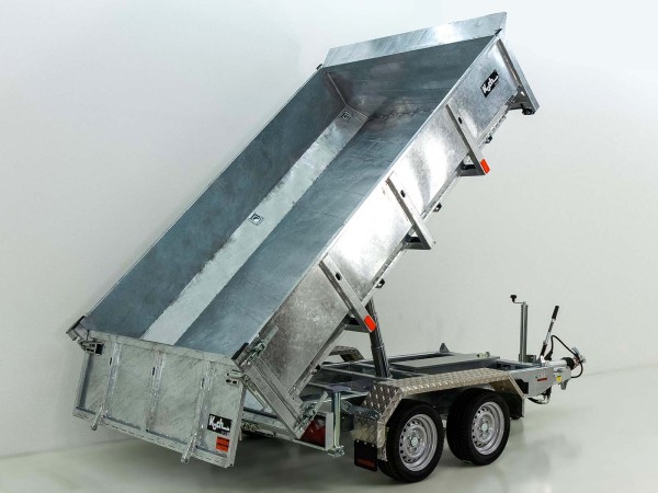 Vezeko Mulden Heckkipper 178x297cm 3,5t|E-Pumpe