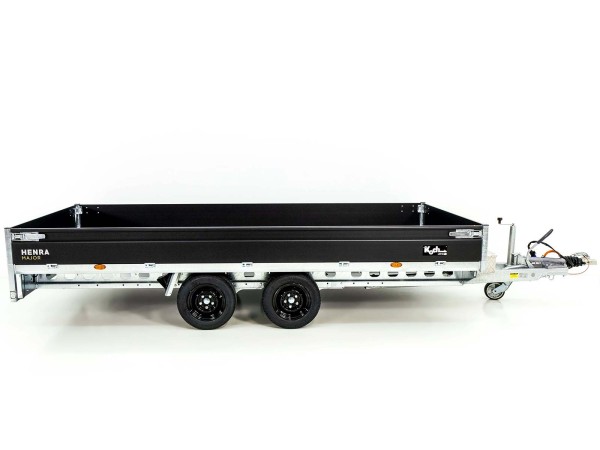 Henra Hochlader Anhänger 185x405cm 3,5t |Black Label| Xpert Edition