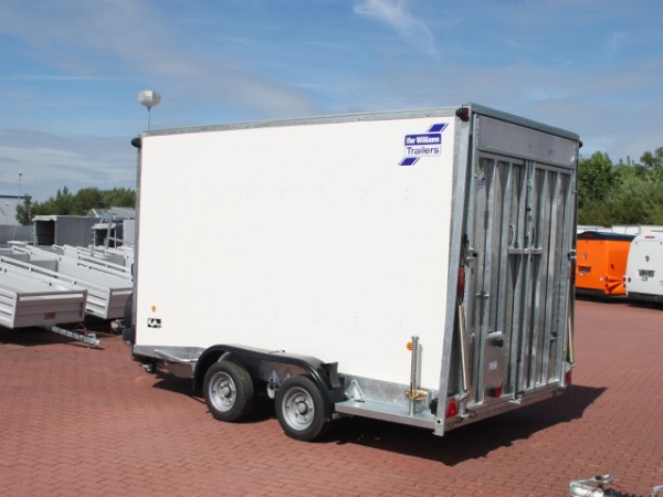 Ifor Williams Kofferanhänger BV 126G 364x173cm H:214cm 3,5t|Klappenkombi|