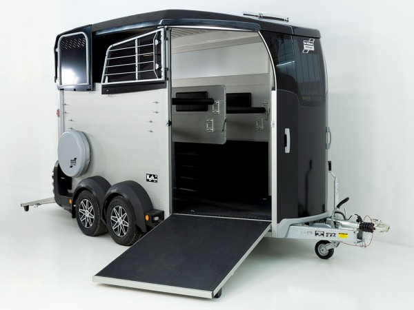 Ifor Williams Pferdeanhänger HBX 511|Frontausstieg|neues Modell|schwarz