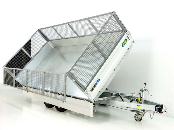 Unsinn Dreiseitenkipper UDK 204x426cm 3,5t|E-Pumpe| 65cm Gitter