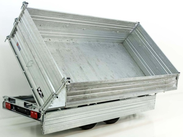 Saris Dreiseitenkipper 176x360cm 3,5t|E-Pumpe|Stahlbordwand 40cm|BWA 40cm