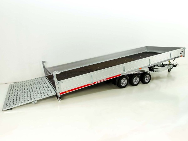 Temared Universal Anhänger 210x600cm 3,5t|Tridem|Ladefläche kippbar