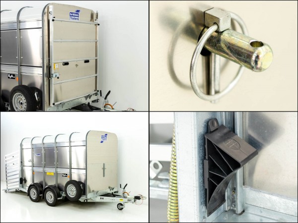 Ifor Williams Viehanhänger TA5 10x6 156x311cm Höhe:183 2,7t|Rampe/Tür