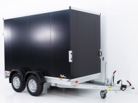 Vorschau: Vezeko Kofferanhänger 180x301cm Höhe:205cm 2,7t|Rampe|schwarz Vorschau: Vezeko Kofferanhänger 180x301cm Höhe:205cm 2,7t|Rampe|schwarz