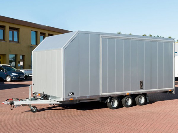 Vezeko Autotrailer Cargo Race Master 230x550cm H210cm 3,5t|E-Winde|silber