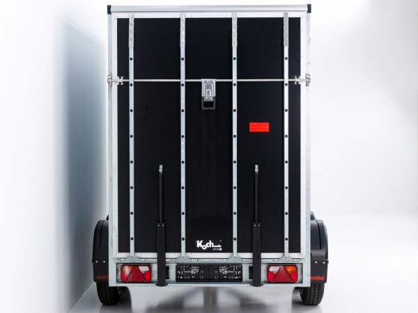 Vezeko Kofferanhänger 180x301cm Höhe:205cm 2,7t|Rampe|schwarz