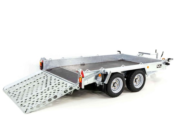 Ifor Williams Baumaschinenanhänger GH106 184x305cm 3,5t|Rampe