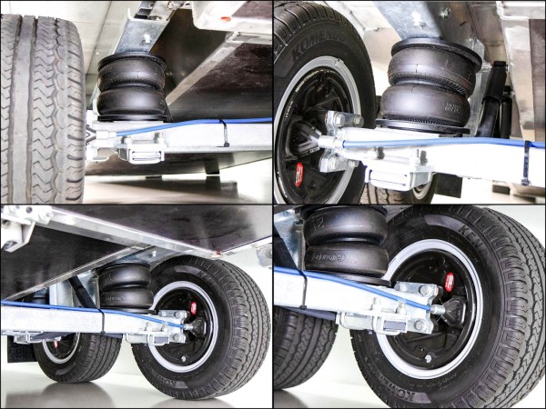 Moetefindt Autotransportanhänger Plane FTP235 235x550 3,5t H:180cm|Rückfahrlicht|Rückfahrkamera|