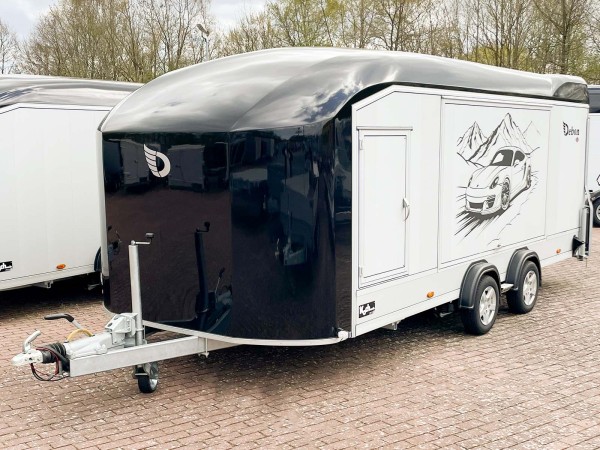 Debon Kofferanhänger Roadster C2000 220x550x204cm 3,5t | E-Winde |Standschiene| Kurzzulassung