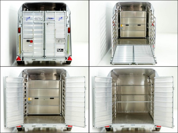 Ifor Williams Viehanhänger TA5 10x6 156x311cm Höhe:183 2,7t|Rampe/Tür
