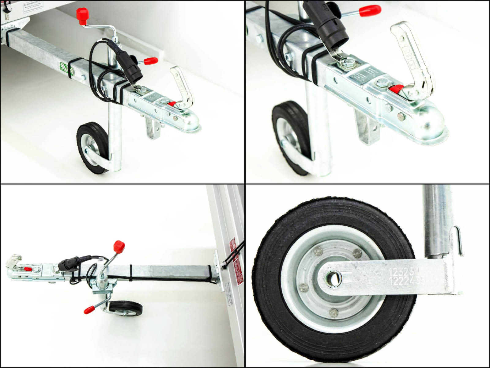 Koch Anhänger mit Plane 125x250cm 750kg, Typ U4