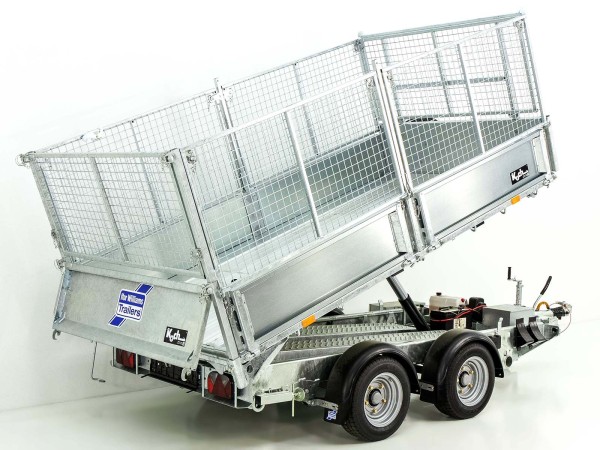 Ifor Williams Heckkipper TT 3017 170x300cm 3,5t|E-Pumpe|Gitter 80cm