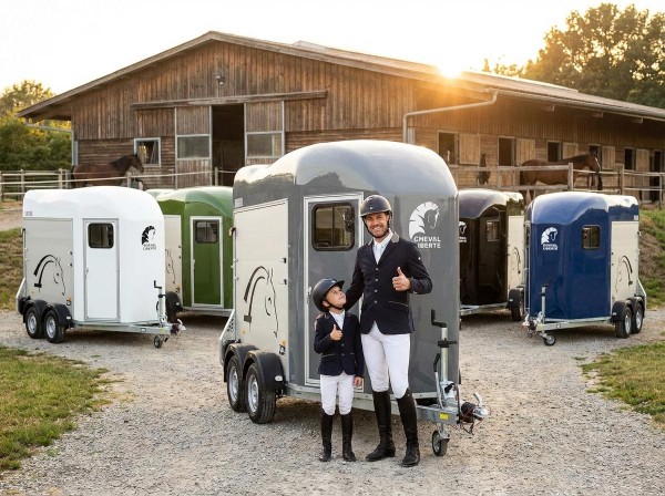 Cheval Liberte Pferdeanhänger GOLD Origins