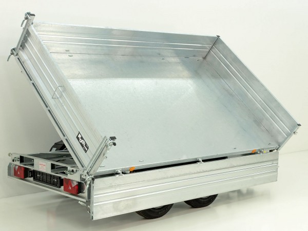 Pongratz Dreiseitenkipper PDK *Stahlbordwände* 176x360cm 3,5t|E-Pumpe