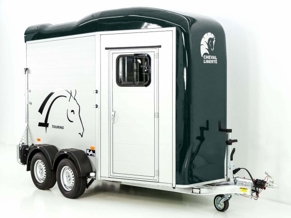 Cheval Liberte Pferdeanhänger Touring Country ECO|Pullman-Fahrwerk|Frontausstieg|anthrazit