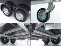 Vorschau: Vezeko Kofferanhänger 180x301cm Höhe:205cm 2,7t|Rampe|schwarz Vorschau: Vezeko Kofferanhänger 180x301cm Höhe:205cm 2,7t|Rampe|schwarz